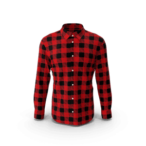 Man Plaid Shirt